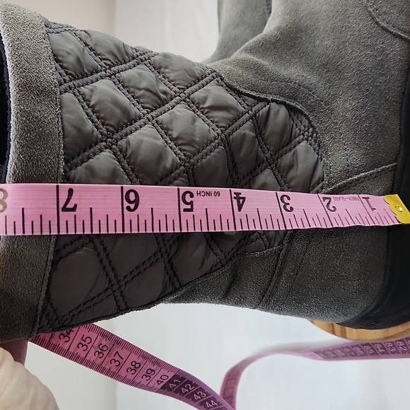 Land's End suede mid calf winter boots. Size 8.5 - Picture 8 of 8